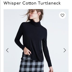 Madewell Whisper Cotton Turtleneck